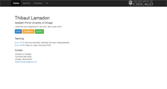 Desktop Screenshot of lamadon.com